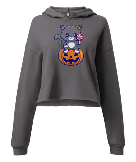 Cute Cat Pumpkin Halloween Hoodie