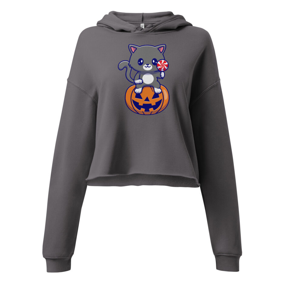 Cute Cat Pumpkin Halloween Hoodie