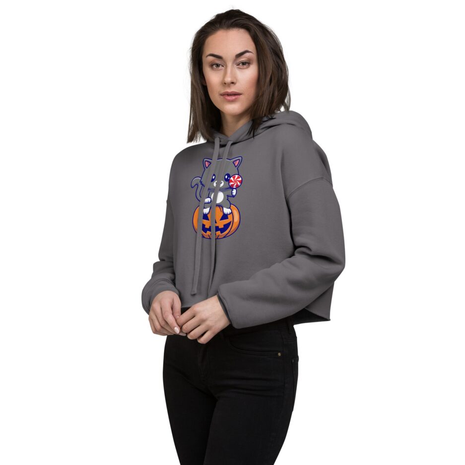 Cute Cat Pumpkin Halloween Hoodie