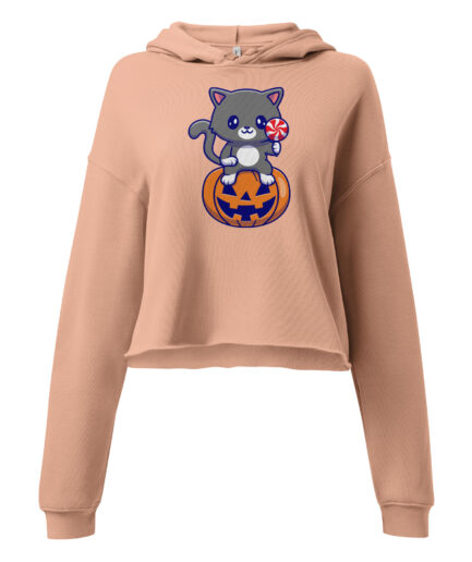 Cute Cat Pumpkin Halloween Hoodie