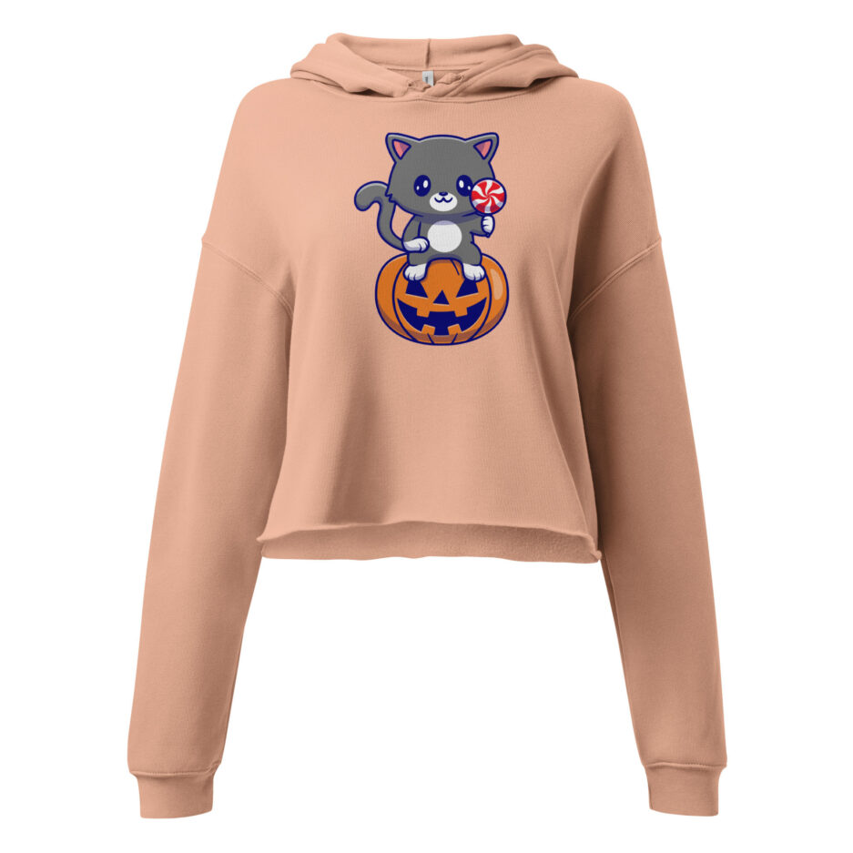 Cute Cat Pumpkin Halloween Hoodie