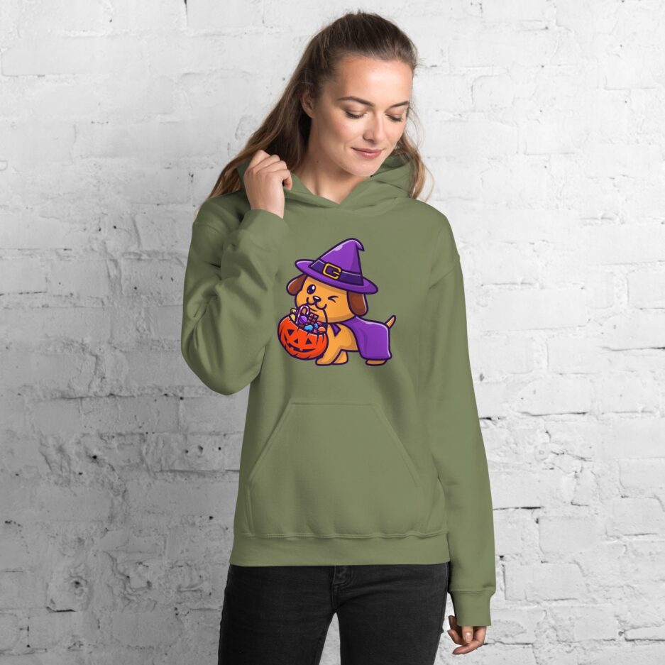 Dog Pumpkin Halloween Sweatshirt